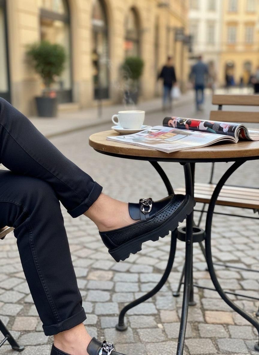 ,женские лоферы,модные лоферы,лоферы с перфорацией женские,лоферы женские черные