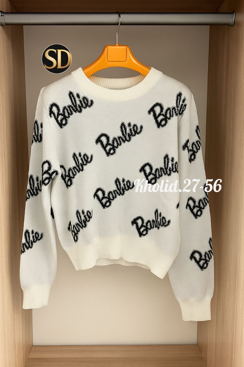 кофта женская,свитер женский,свитер оверсайз вязаный barbie lucky fashion,свитер кофта,свитер оверсайз вязаный barbie