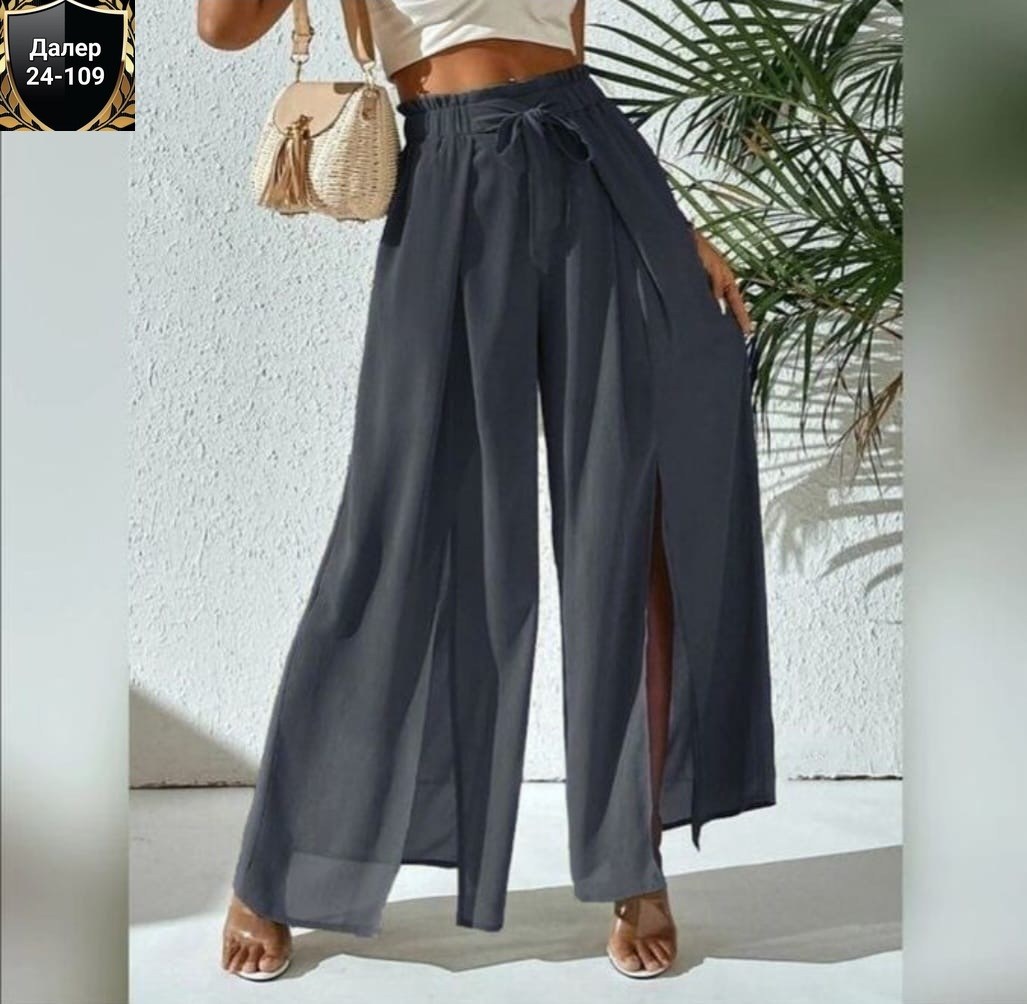 брюки широкие,брюки на завязках,модные брюки,брюки с запахом,свободные брюки