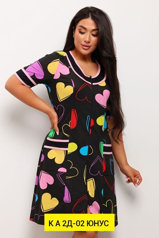 халат женский,халат туника,халат трикотаж натали,халат трикотажный женский,домашние халаты женские