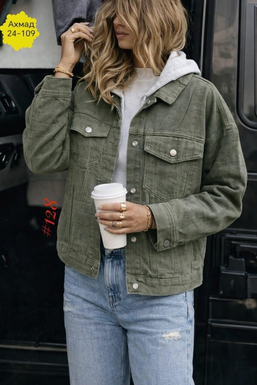 куртка джинсовая,повседневная куртка,женская джинсовая куртка оверсайз в стиле сафари,куртка модная,женская куртка