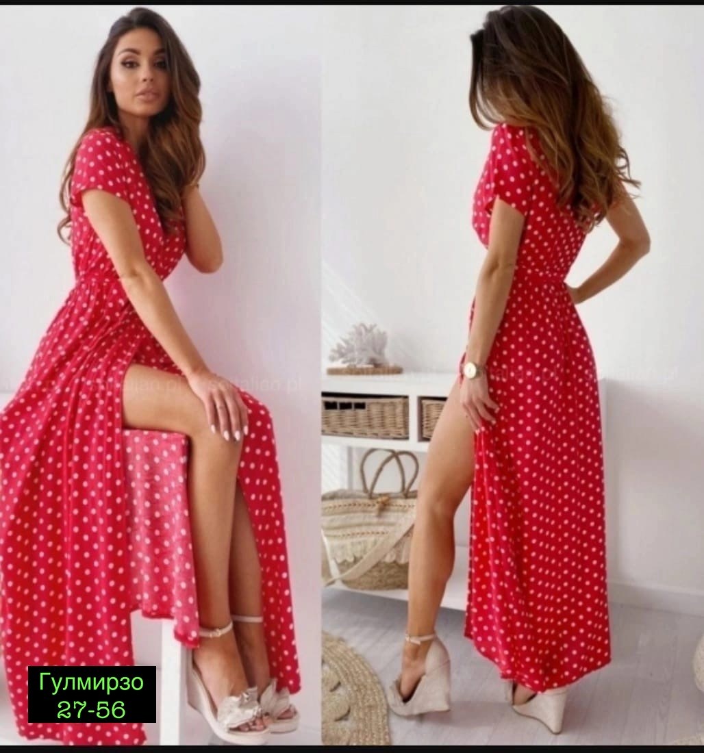 платье и туника,малена платье в горошек,длинное платье в горошек,платье женское в горошек,платье летнее женское