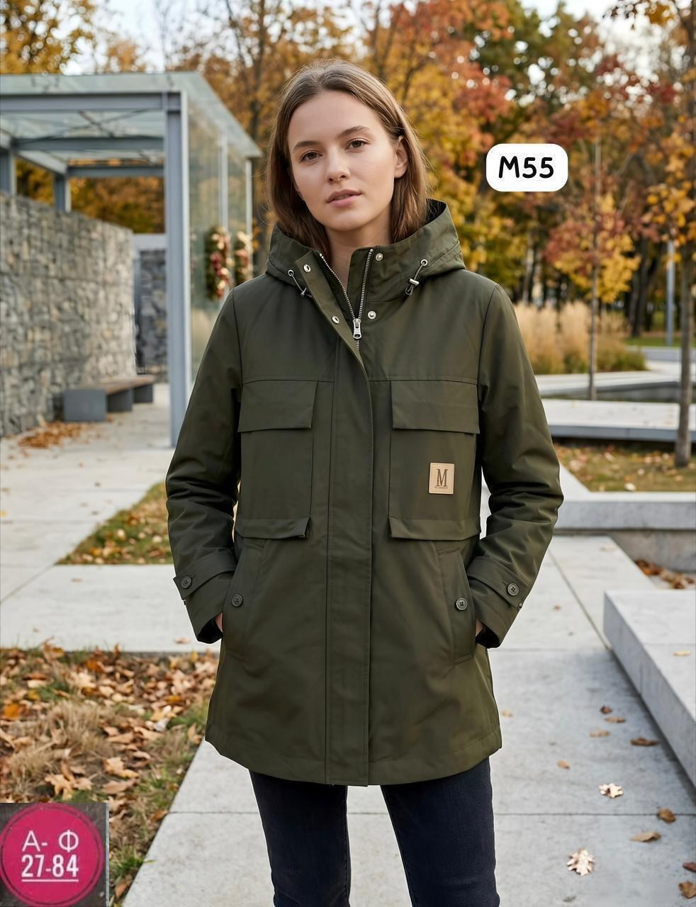 куртка демисезонная с капюшоном mi&mi 203231077,демисезонная куртка,куртка женская демисезонная с капюшоном удлиненная,куртка женская,куртка