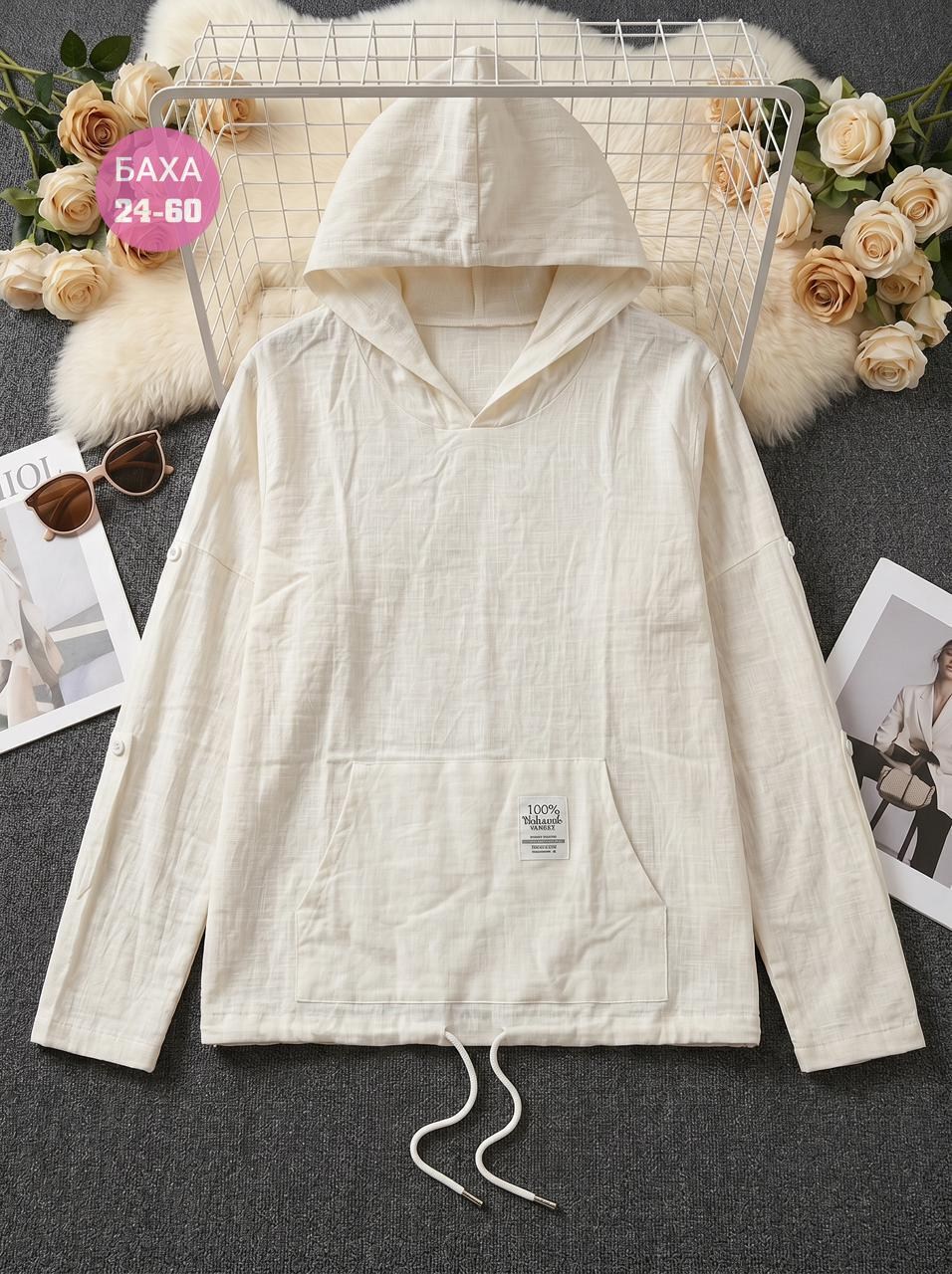 мужская льняная рубашка,туника мужская,рубашка с капюшоном,рубашка мужская с капюшоном,льняная мужская рубашка фирма мави