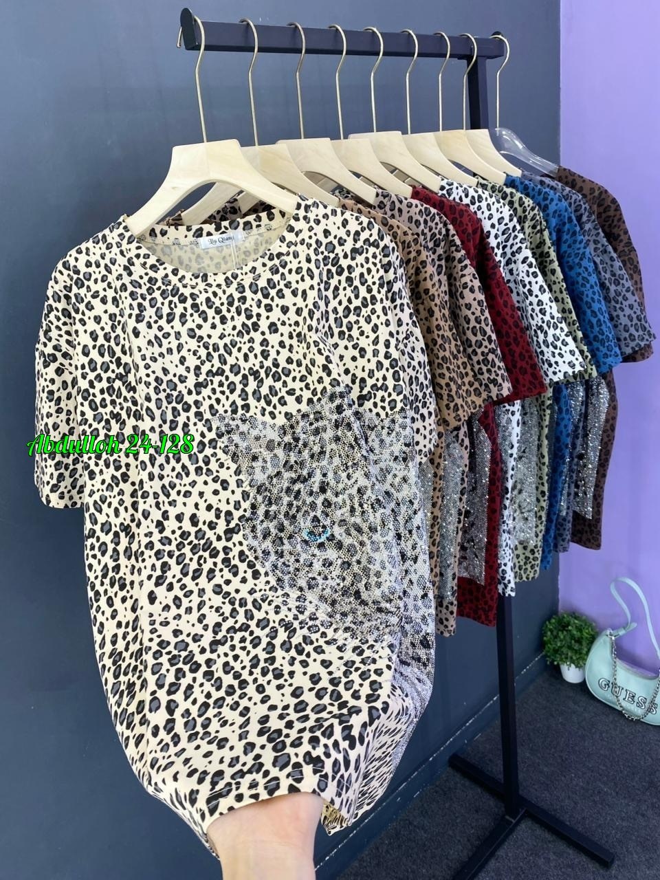 футболка женская леопард,футболки женская,футболка женская 6506 "леопард",женские футболки с принтом,футболка больших размеров женская
