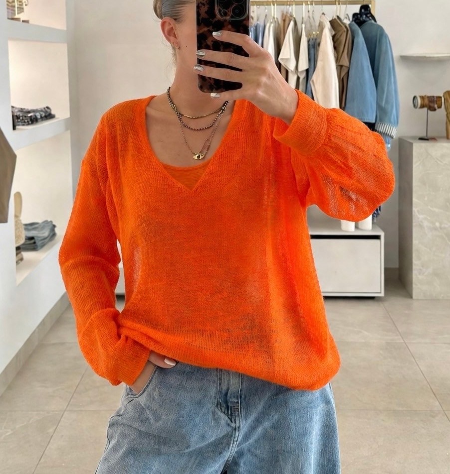 вязаный нижний свитер с открытыми плечами 2026,модные свитера,свитер женский,кофта оверсайз,свитер