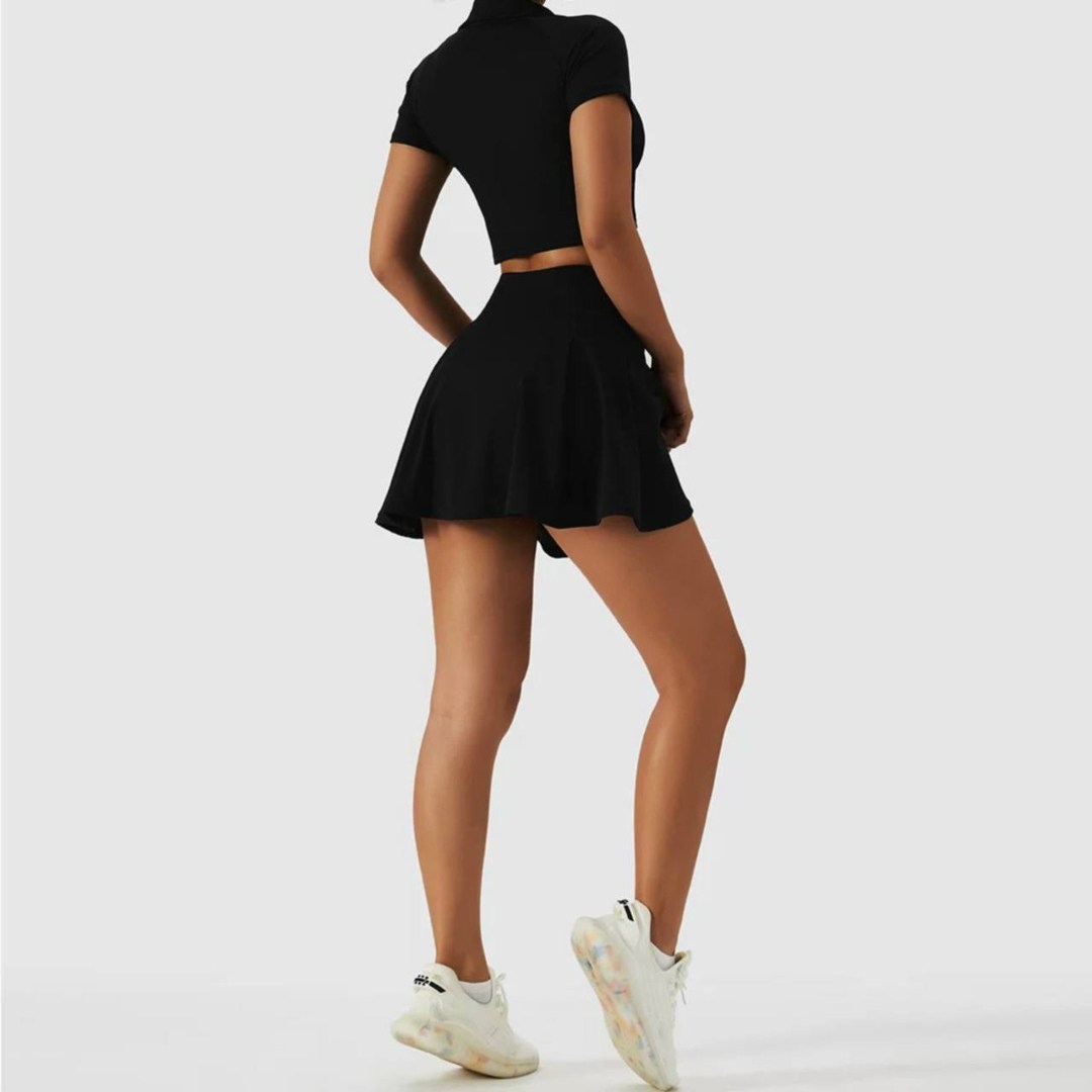 наряды с теннисной юбкой,юбка для тенниса,юбка спортивная,теннисная юбка,юбка