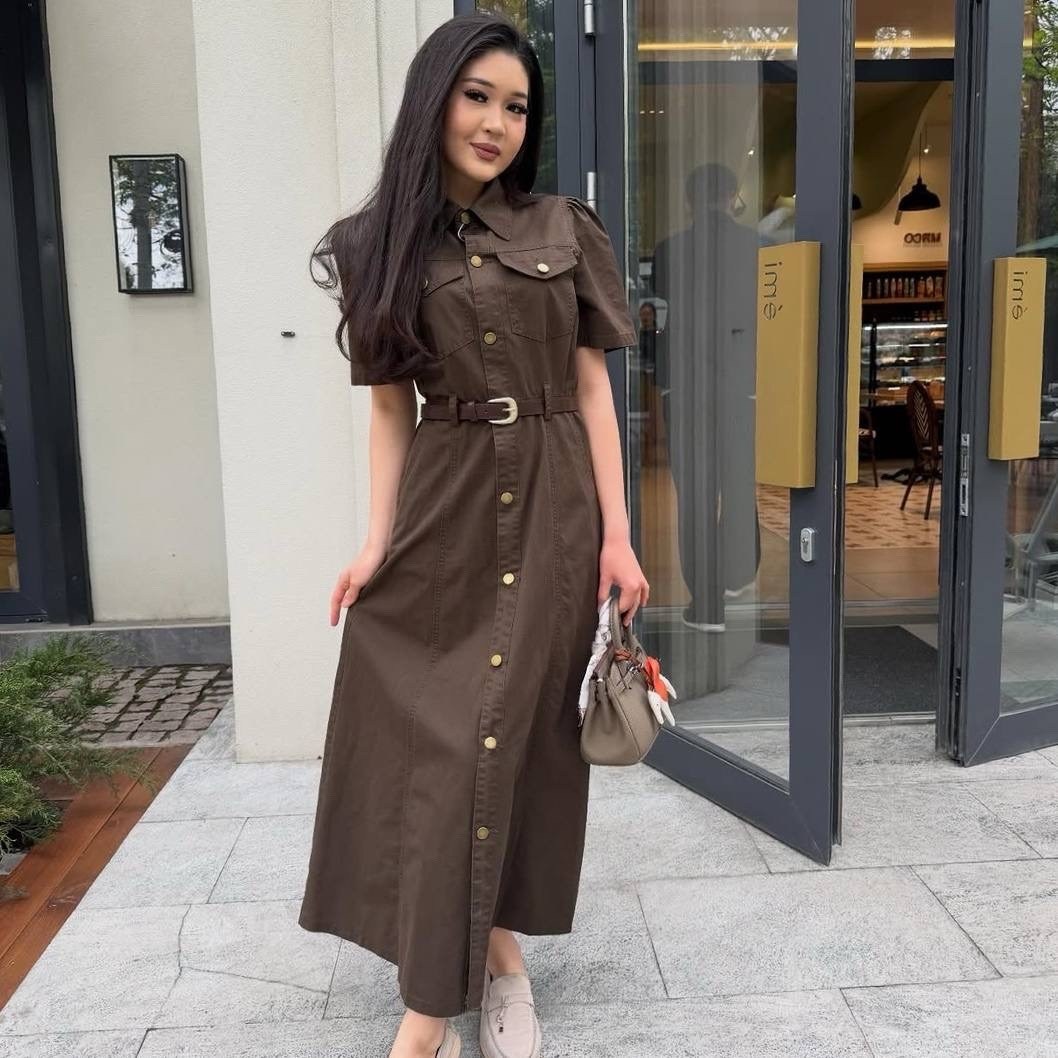 платье джинсовая,женское джинсовое платье,платье джинс,джинсовое платье 2025,платье рубашка джинсовое длинное офисное макси в пол aisha collection