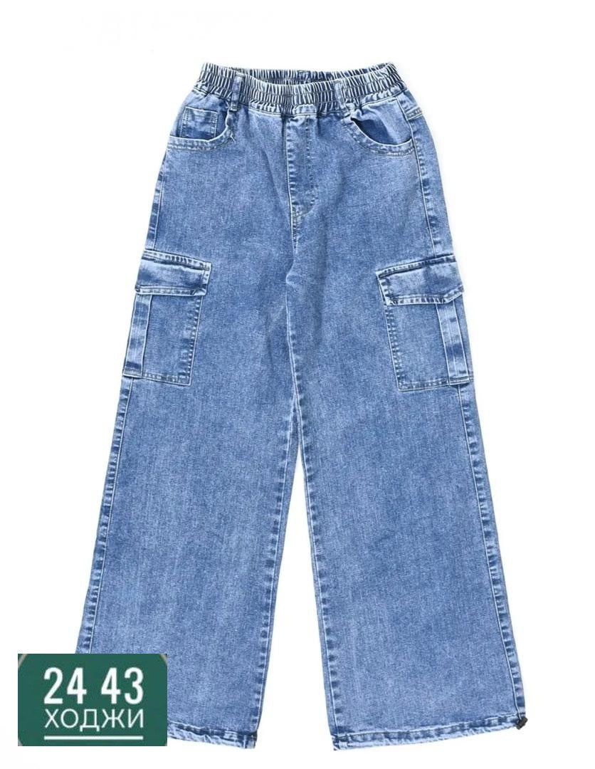 джинсы карго широкие подростковые mili bo_wear,джинсы карго для девочки,джинсы широкие,модные джинсы,джинсы карго