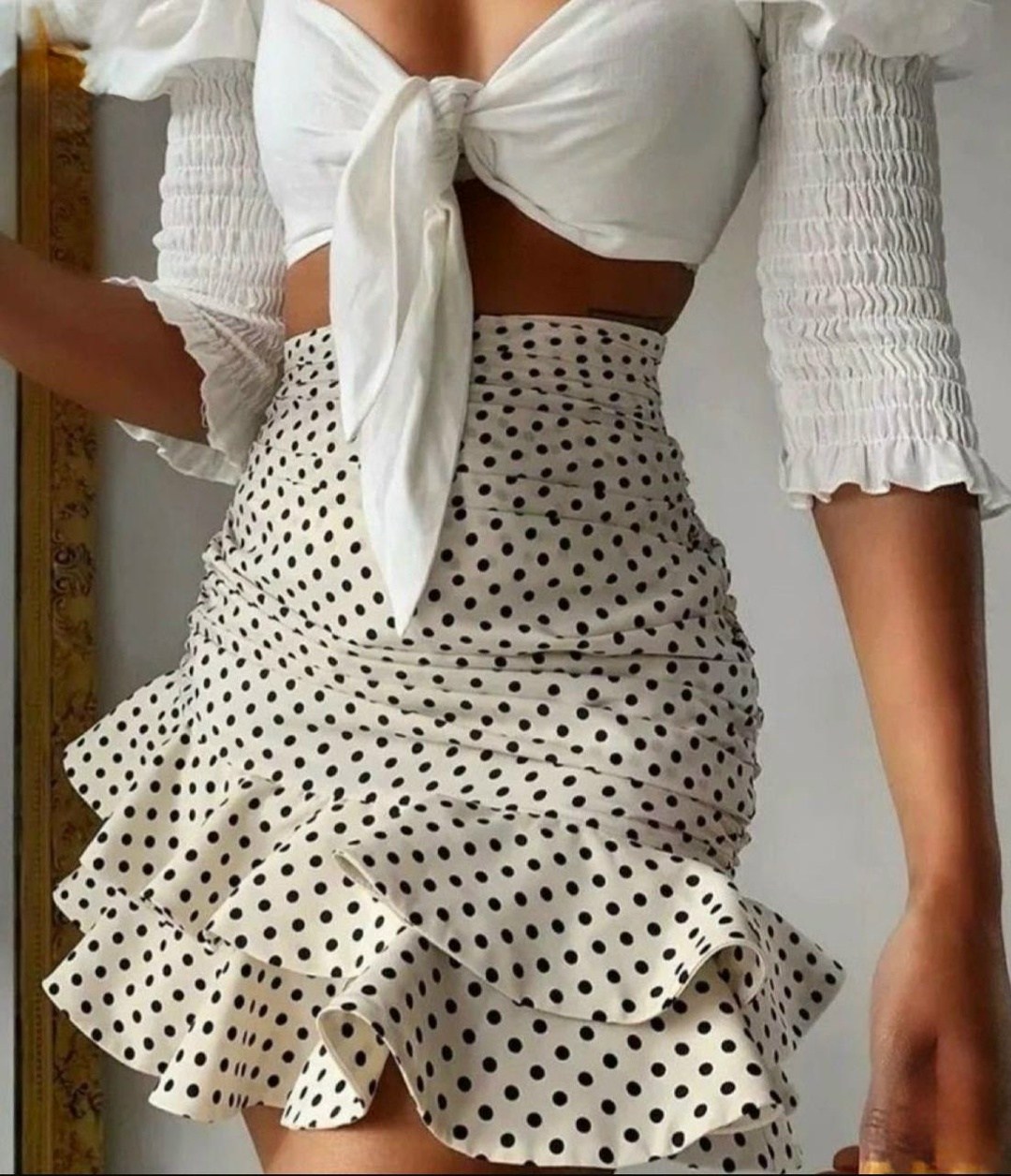 юбка с оборками,юбка в горошек,юбка,летние юбки,юбка с принтом