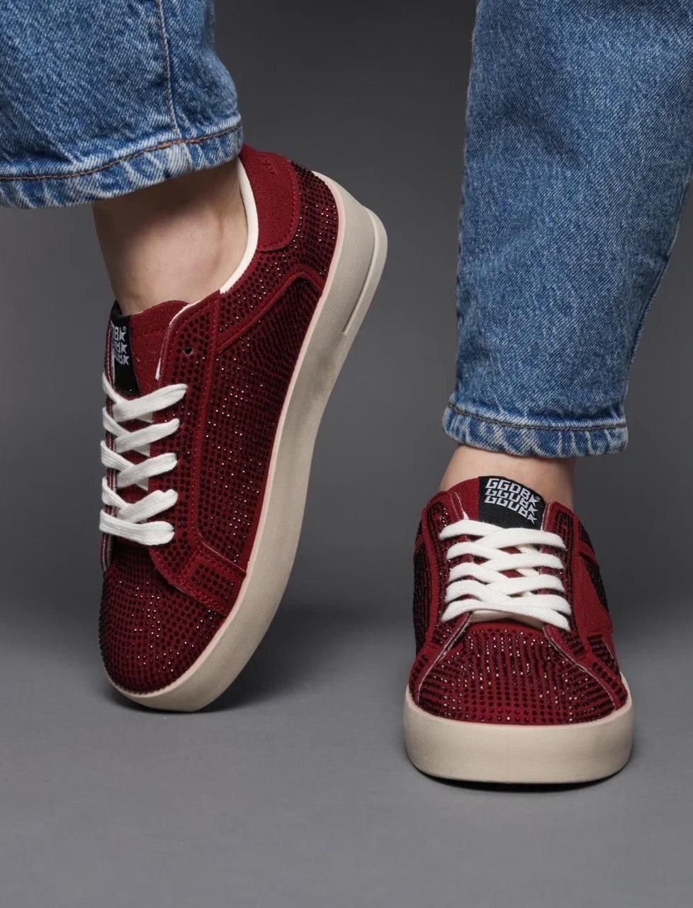 ,стильные женские кроссовки,кроссовки golden goose с пайетками,женская ,кроссовки кеды