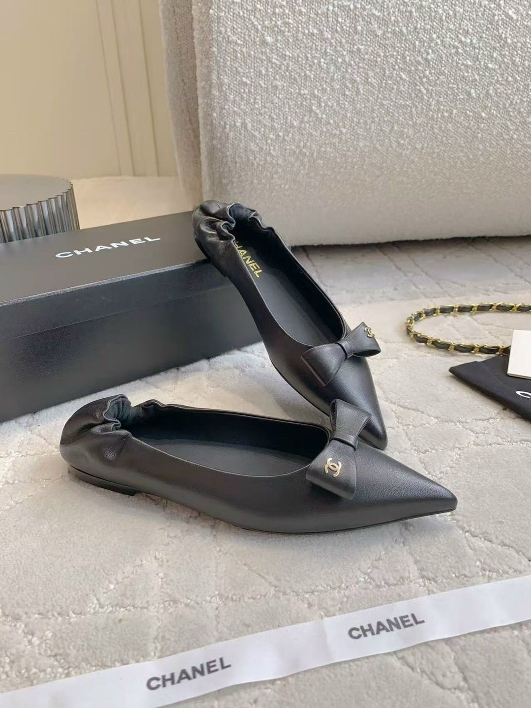 балетки chanel,балетки шанель,туфли chanel,балетки шанель оригинал,кожаные балетки