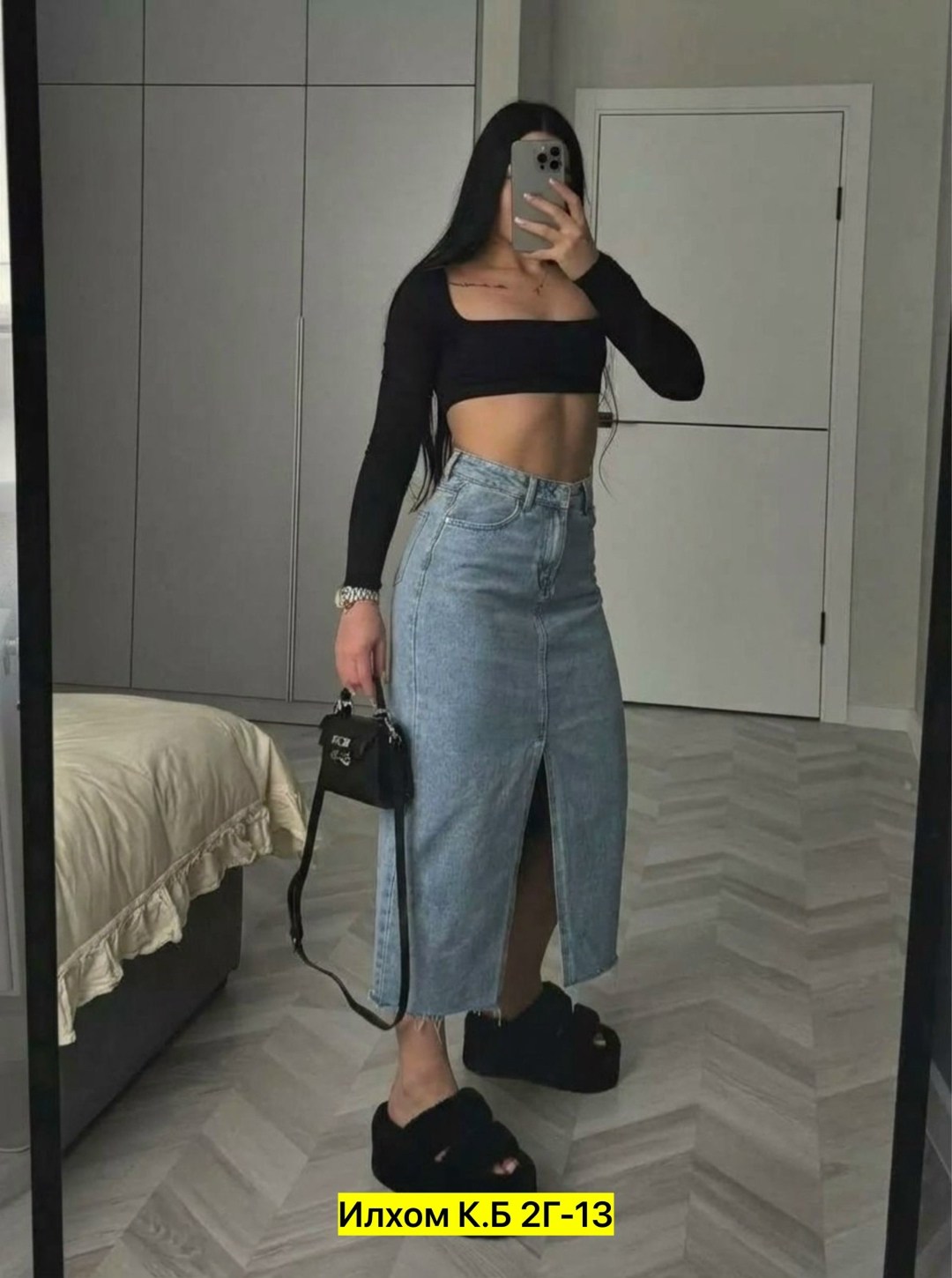 юбка джинсовая длинная,джинсовая юбка макси,джинсовая юбка,юбка женская джинсовая,юбка джинсовая длинная с разрезом спереди карандаш v.p.line