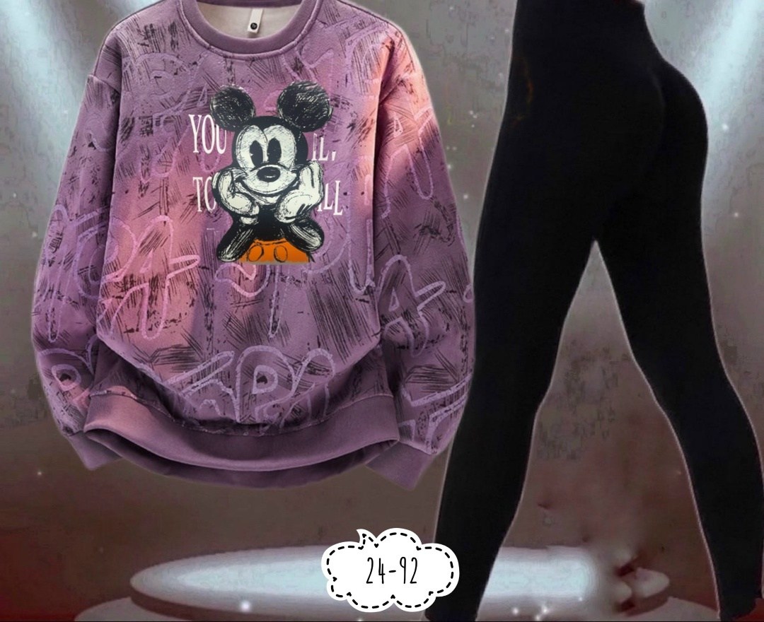 свитшот с микки маусом женский,костюм женский,женская кофта,свитшот и толстовка,свитшот женский