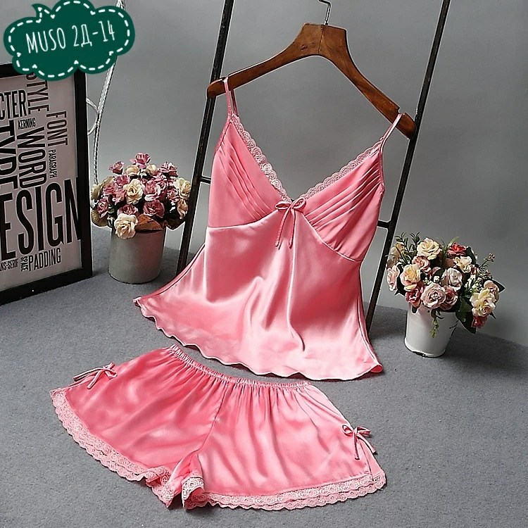 комплект белья для сна женский,женские пижамные комплекты,шелковая пижама,комплект пижама,атласная пижама