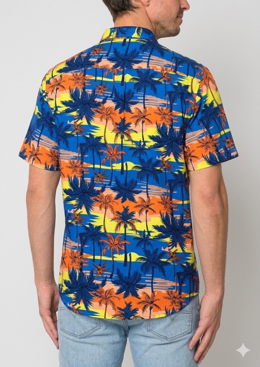 гавайская рубашка мужская,гавайская рубашка,гавайская рубашка с коротким рукавом пляжная летняя alberto ricci,рубашки гавайки мужские,hawaiian shirt