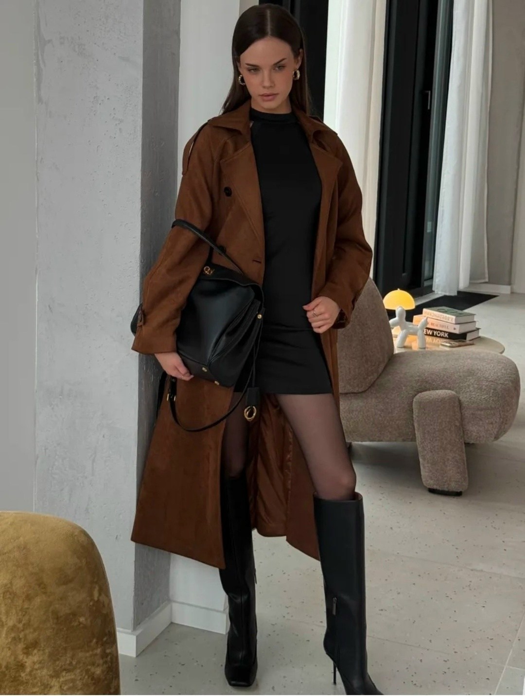 замшевый тренч,тренч плащ,плащ кожаный тренч,тренч,тренч коричневый