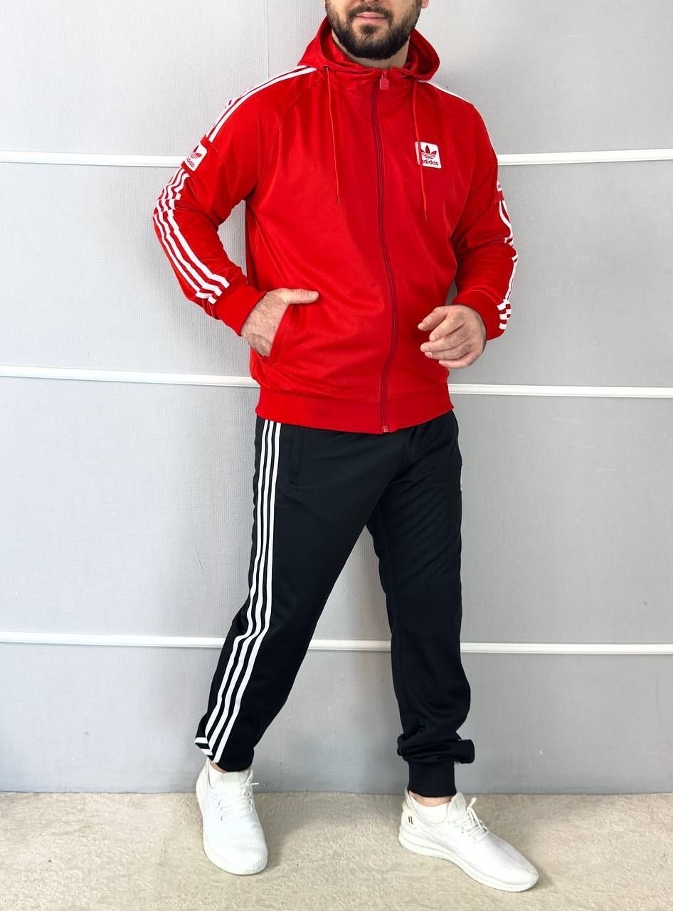 спортивные костюмы,спортивные костюм тонкие,мужской спортивный костюм adidas,спортивные костюмы ,мужской спортивный костюм adidas черно красный