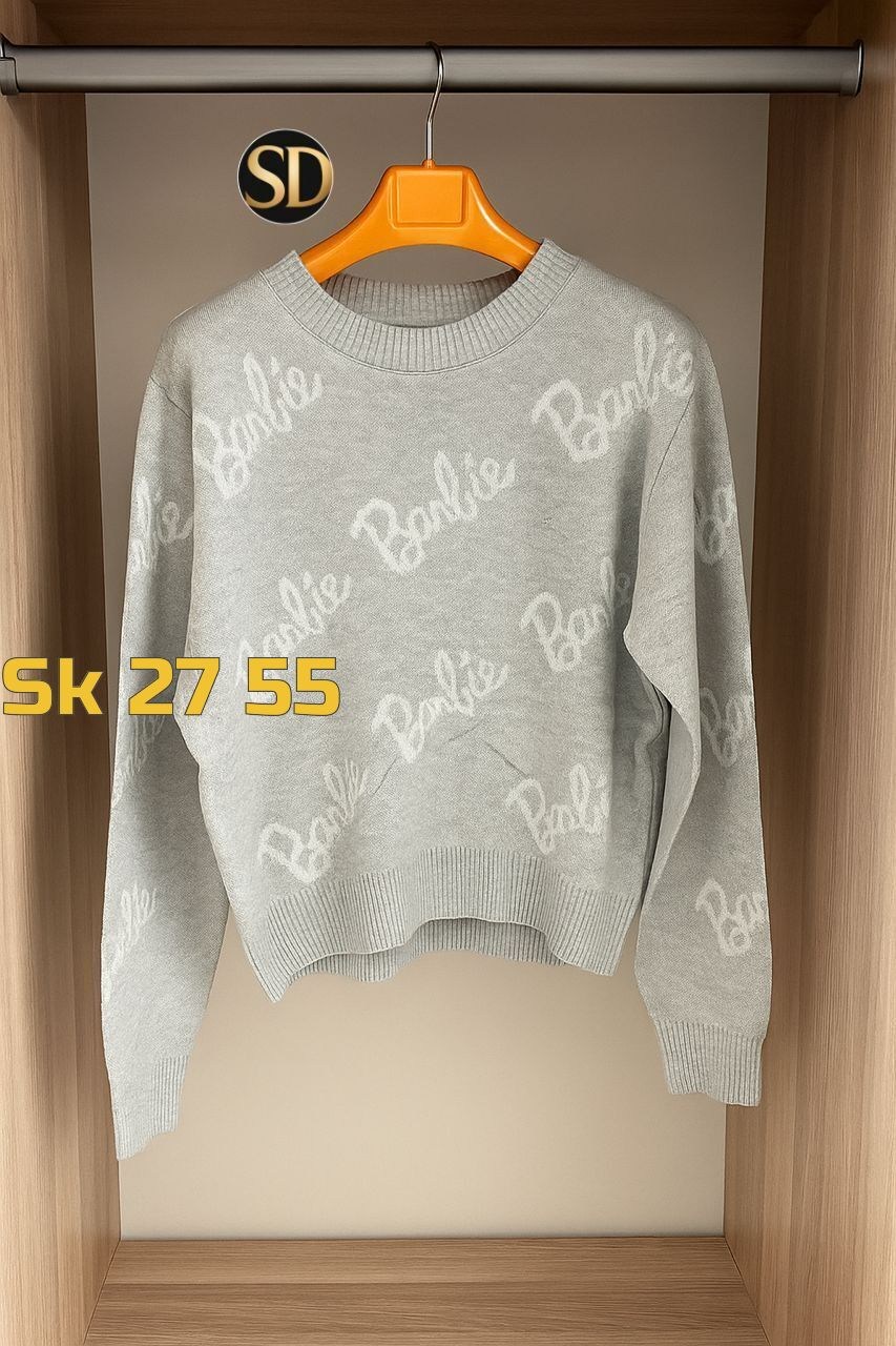 свитер оверсайз вязаный barbie lucky fashion,кофта женская,свитер кофта,свитер женский,свитер оверсайз вязаный barbie