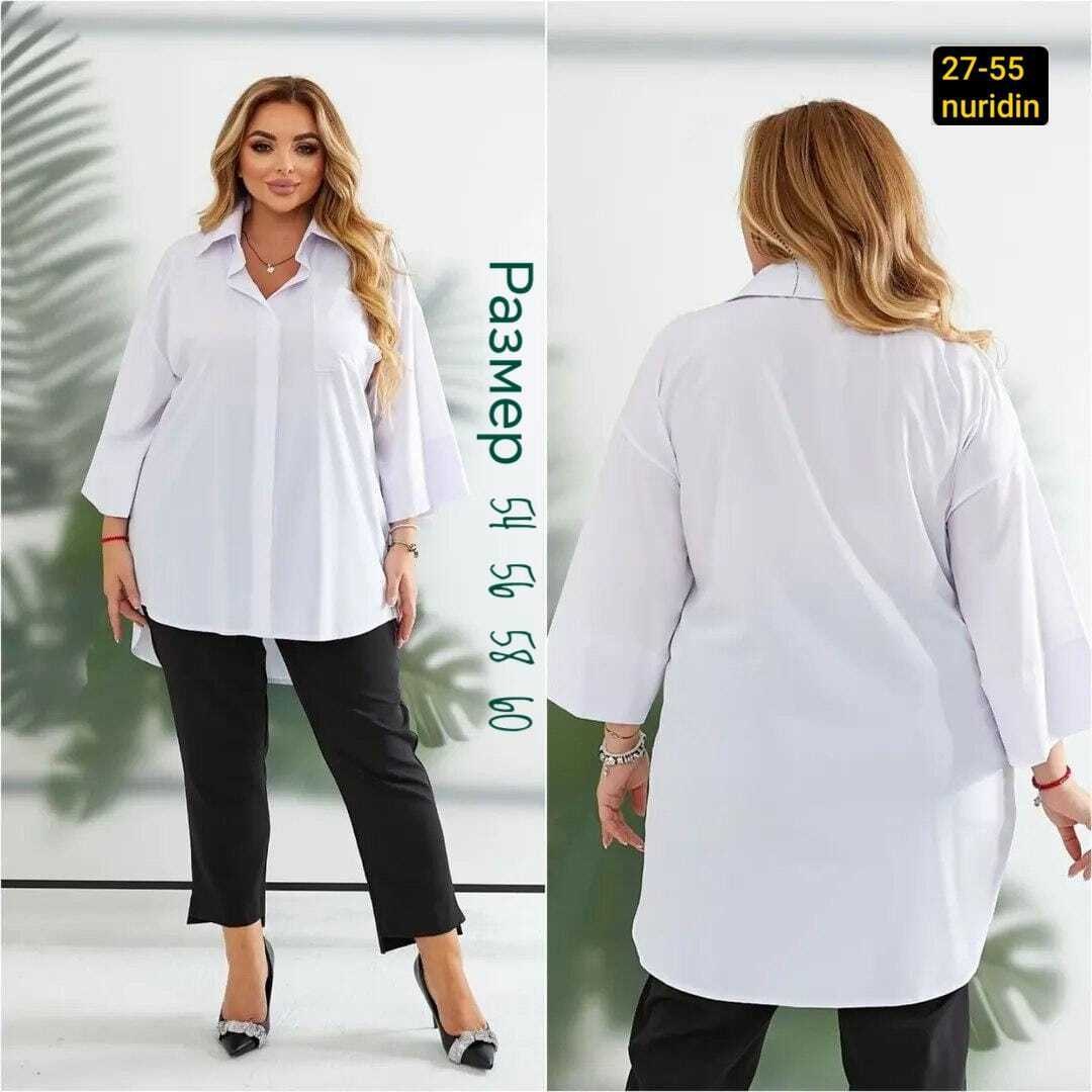 удлиненная блуза,женская блуза,женская рубашкаблузка больших размеров,блузка туника,стильная блуза