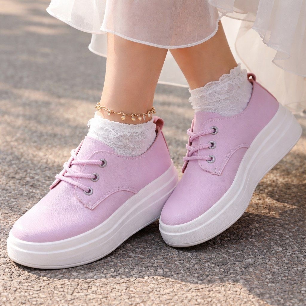 ,женские кеды на платформе,кеды розовые,женские кроссовки, на высокой платформе