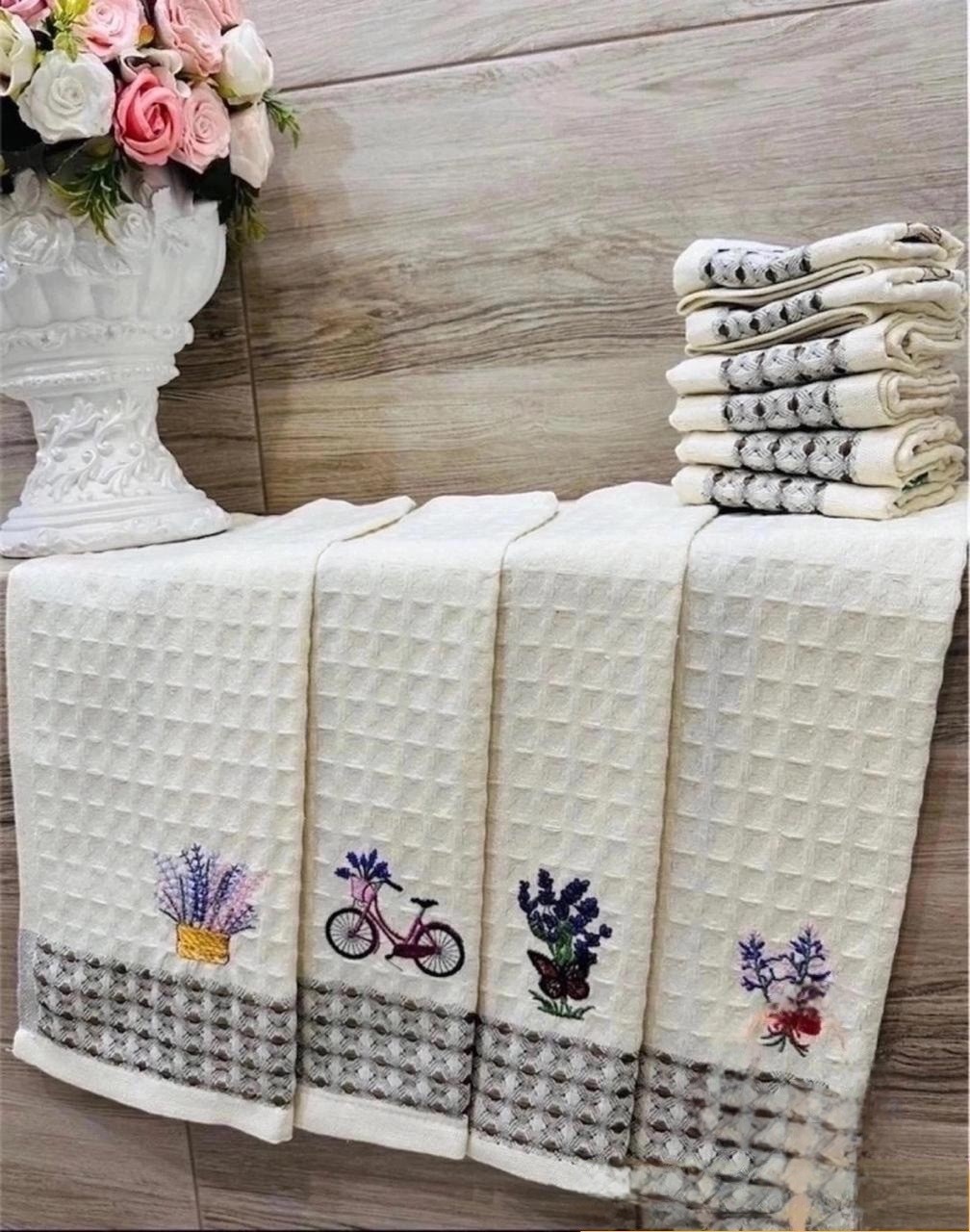 комплект вафельных полотенец,вафельное полотенце для кухни,вафельные полотенца кухня комплект,кухонные полотенца набор вафельное,вафельное кухонное полотенце