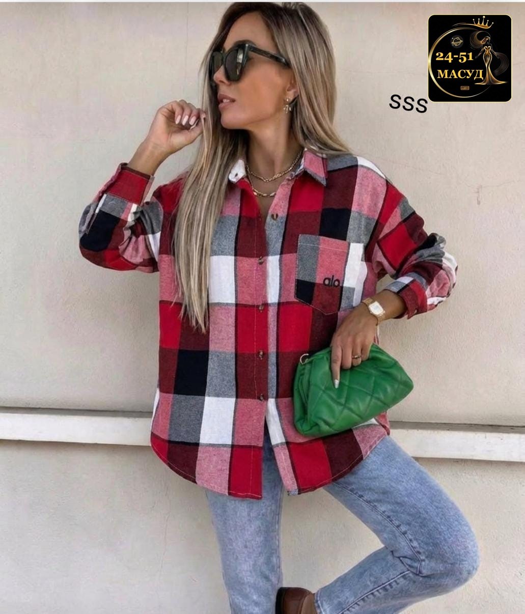 рубашка в клетку женская оверсайз,тёплая рубашка в клетку женская оверсайз,рубашка оверсайз в клетку весенняя n.k.style,рубашка теплая в клетку оверсайз,женская рубашка