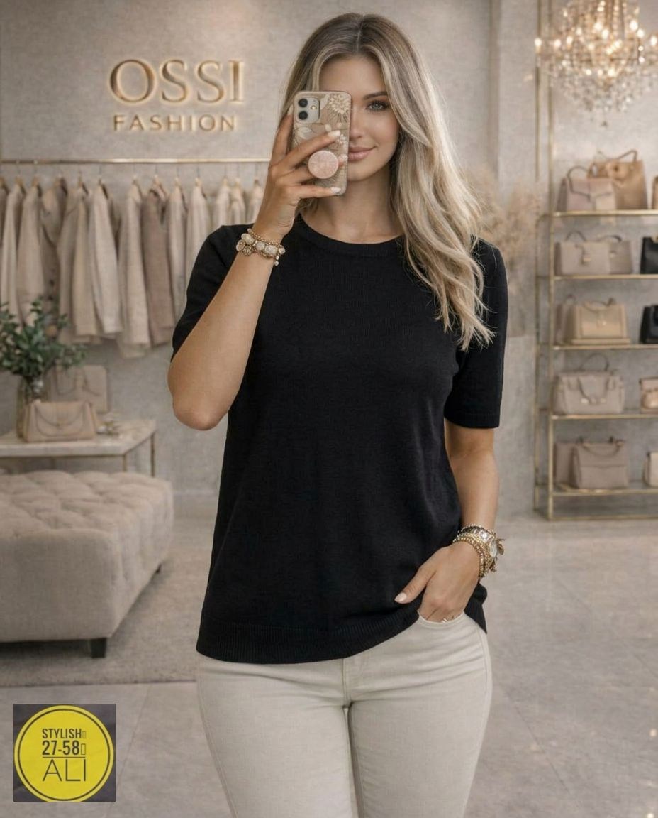 повседневный джемпер,джемпер,джемпера женские,джемпер с круглым воротом,джемпер с короткий рукавом