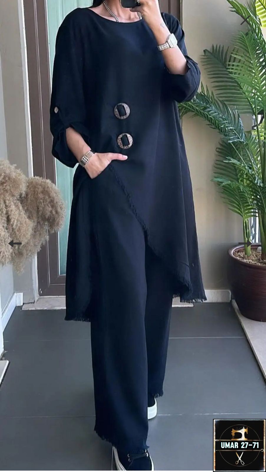 туника с брюками для женщин стильная,элегантный брючный костюм,костюм двойка женский,туника из крепа,костюм туника