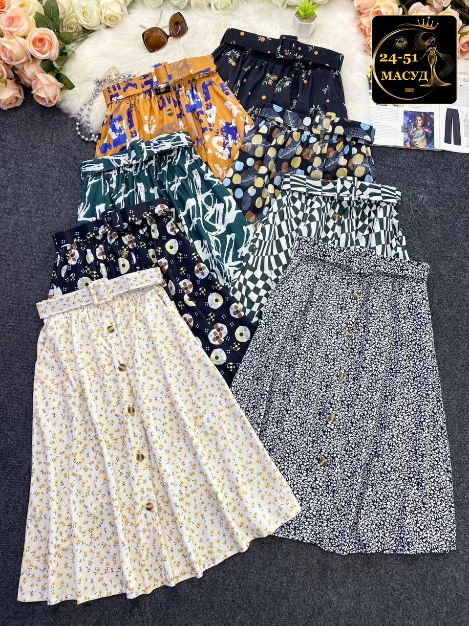 летние юбки,юбка женская,,юбка шифон,ткань трикотаж