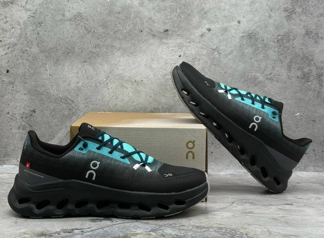 кроссовки,беговые кроссовки,мужские кроссовки,водонепроницаемые кроссовки cloudrunner 2 on running серый, для бега