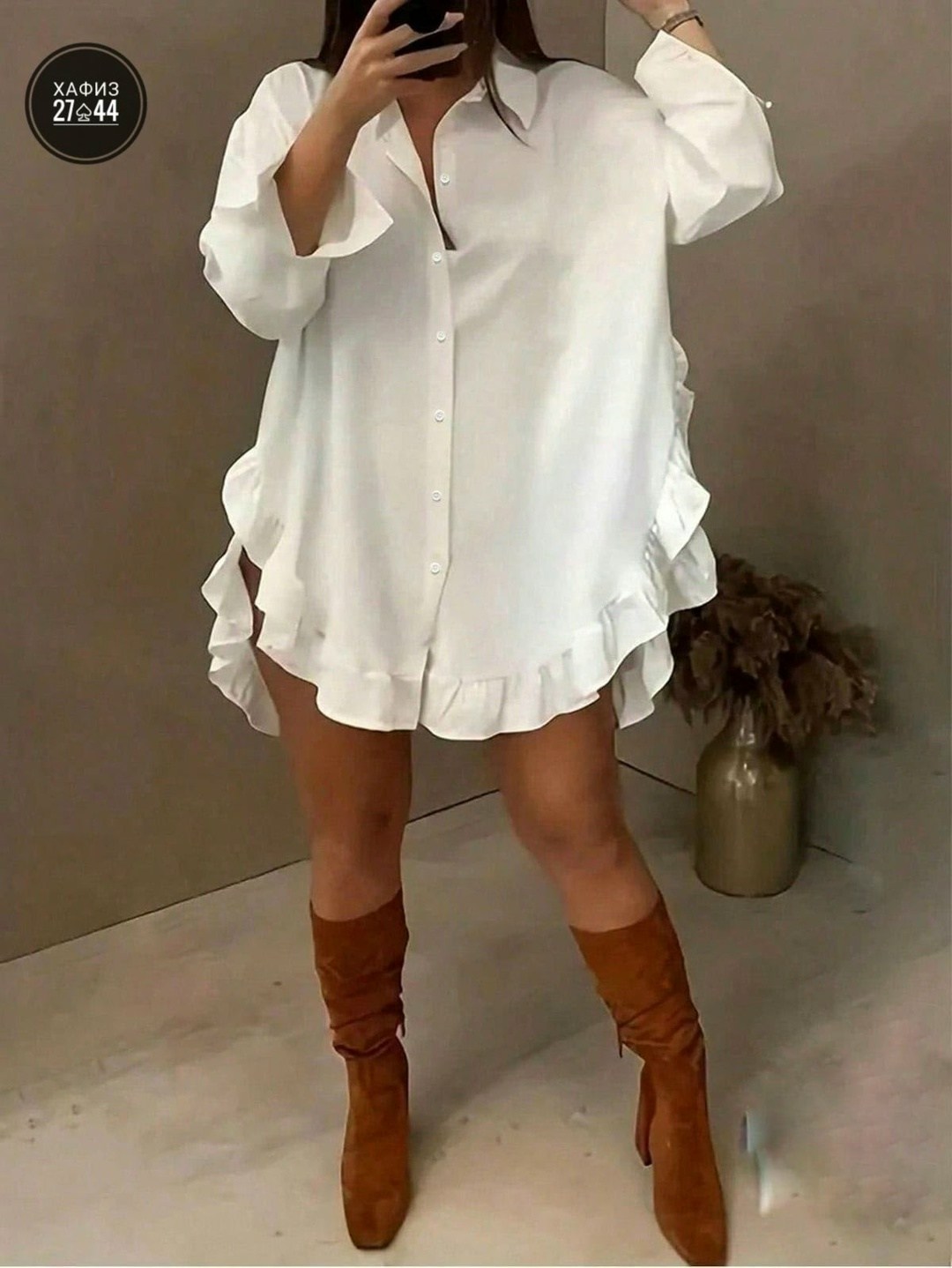 блузка с оборками,повседневная рубашка,рубашка свободного кроя,рубашка с оборками,платье рубашка белое