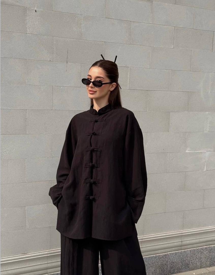 костюм с брюками и рубашкой,женский брючный костюм,льняной костюм,костюм для женщин,костюм мусульманский