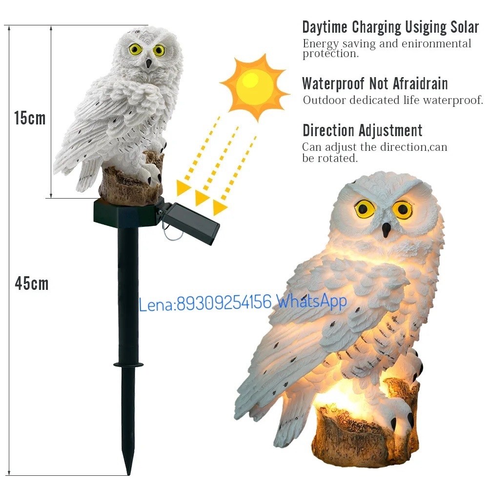 светильник садовый сова solarlamp,садовый светильник на солнечной батарее сова,светильник садовый на солнечных в форме совы,солнечный садовый светильник,светильник уличный сова