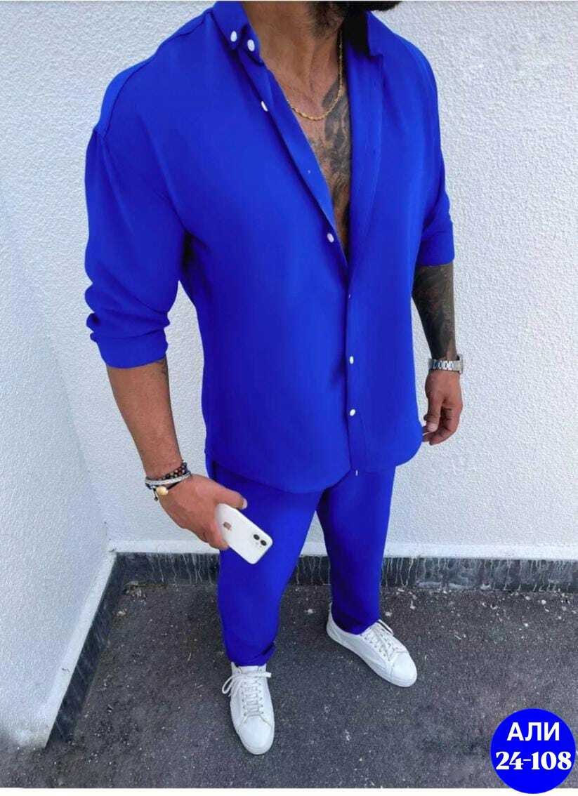 мужской костюм двойка,костюм с рубашкой,новый мужской костюм,стильные костюмы,синий костюм