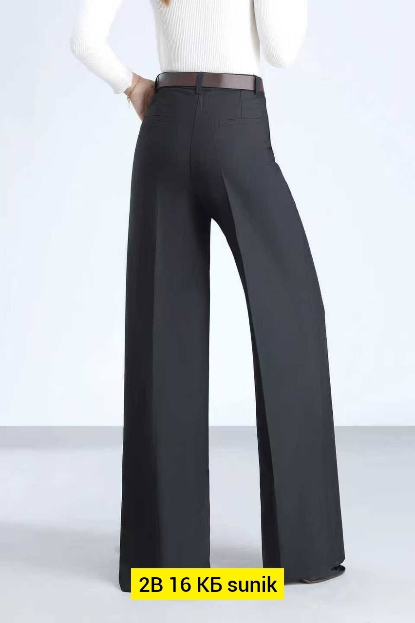 брюки палаццо черные с высокой талией деловые,широкие женские брюки,широкие женские брюки с высокой талией,брюки женские с широкими штанинами,широкие брюки для женщин