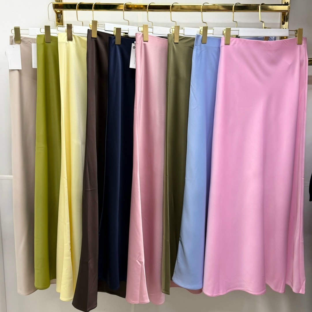 юбка атласная,шелковая юбка,юбка длинная,атласная юбка длинная,юбка желтая