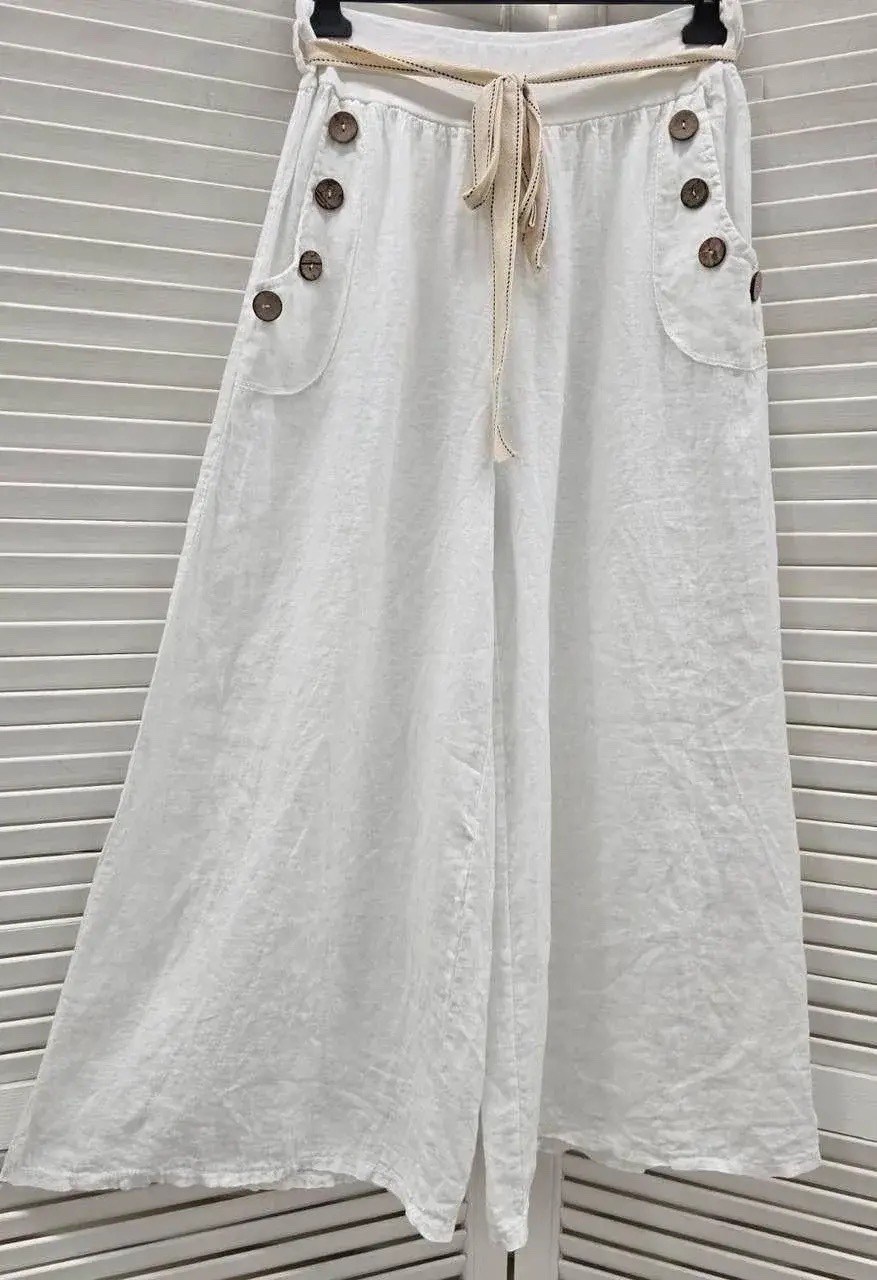 льняные брюки,широкие брюки,льняные бриджи,брюки палаццо,повседневные брюки