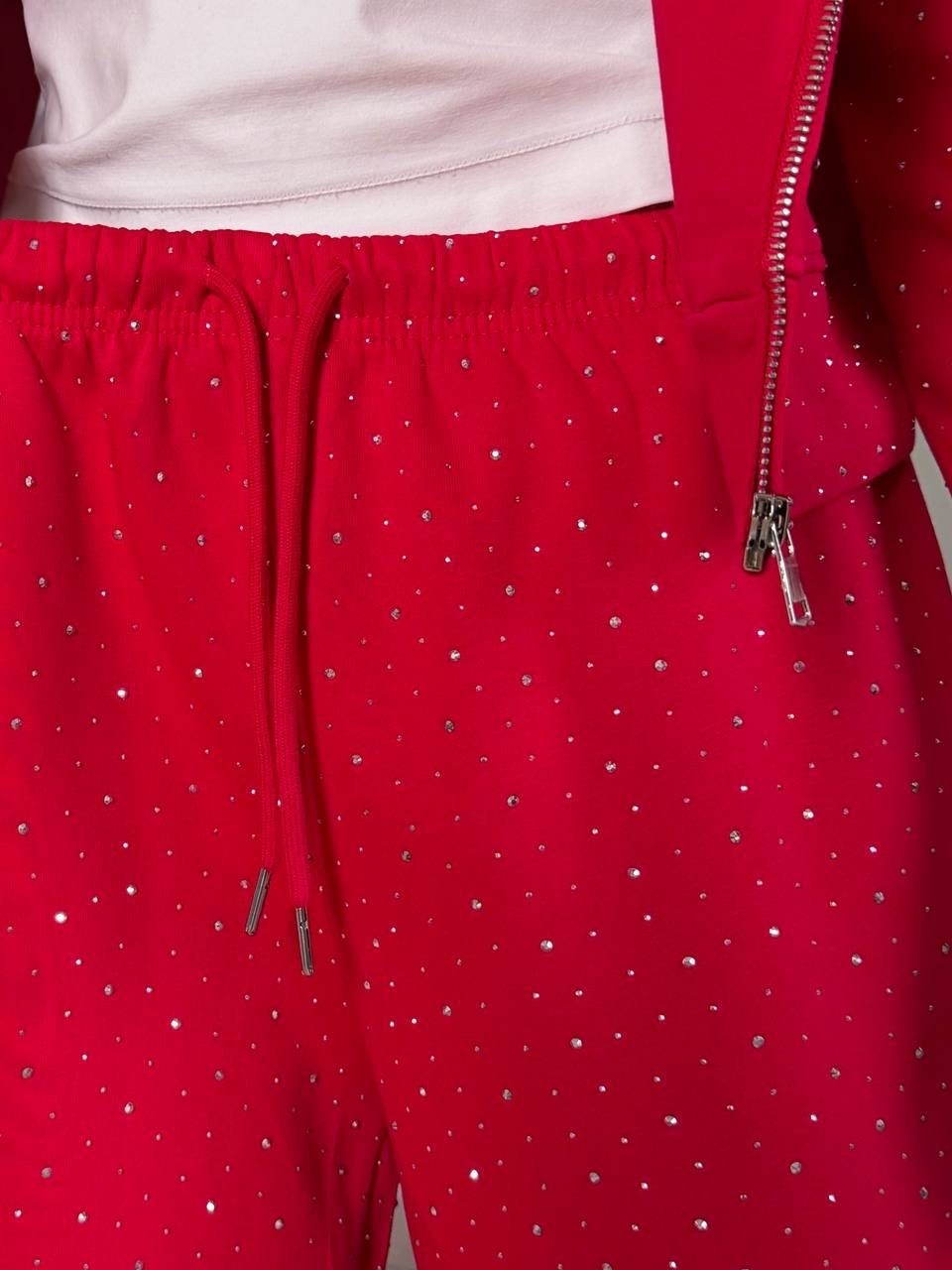 костюм dilanavip 2065 красный,стильный костюм,брючный костюм,женский костюм,спортивный костюм dilana vip 2065 красный