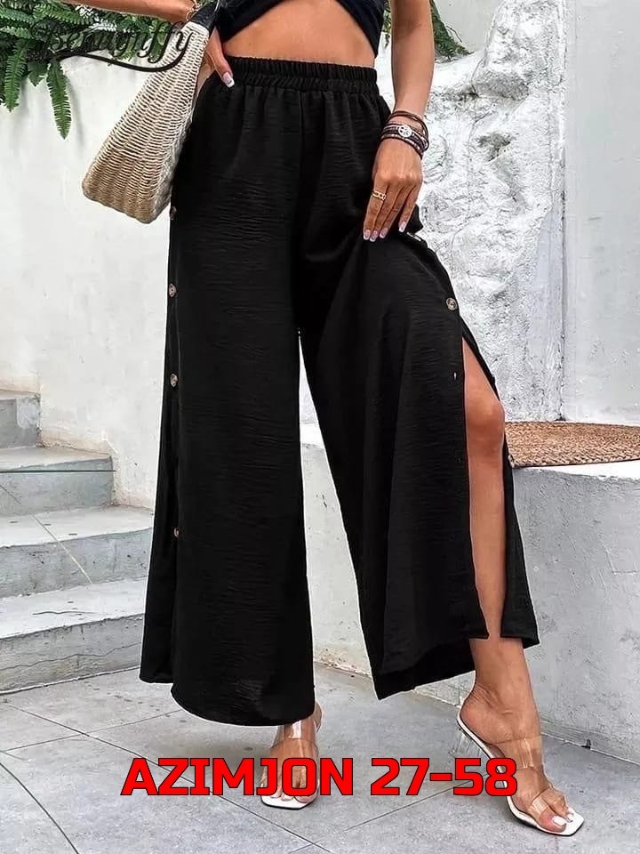 широкие брюки женские,черные широкие брюки,широкие брюки,брюки модные,брюки женские летние широкие