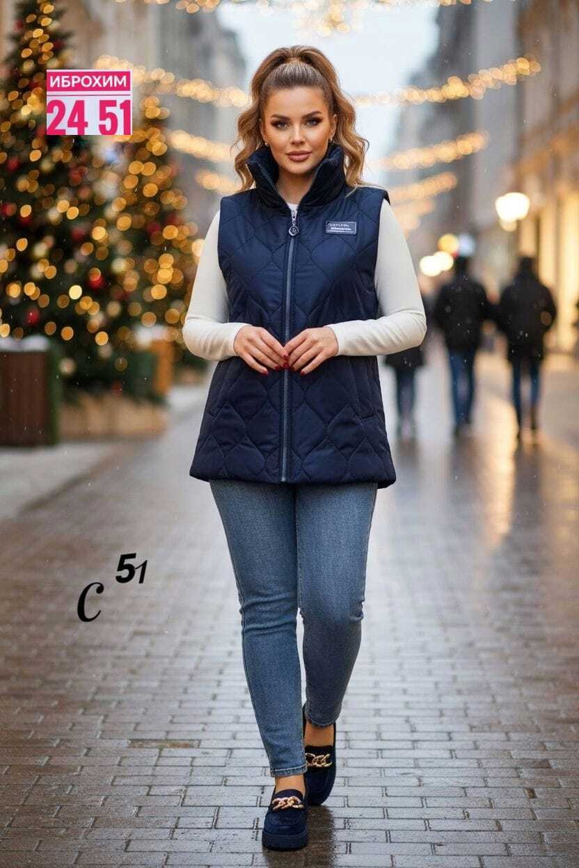 жилетка женская утепленная большой размер,женская жилетка,женские молодёжные стеганные жилетки размер 52,женские жилеты,жилетка на синтепоне