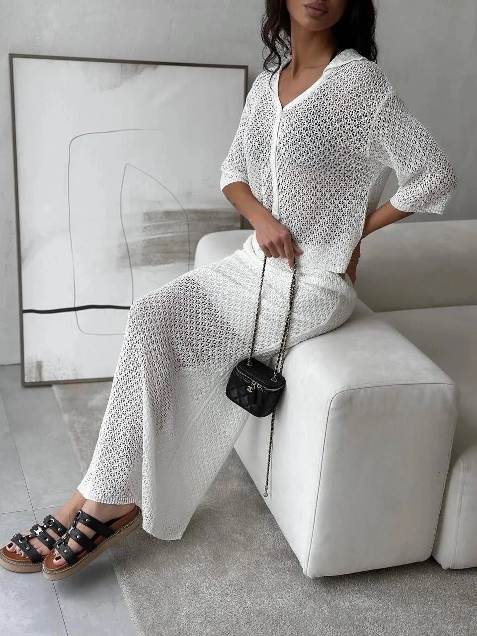 юбка вязанная,юбка ажурная,вязаный костюм двойка,вязаная юбка,вязаные топы