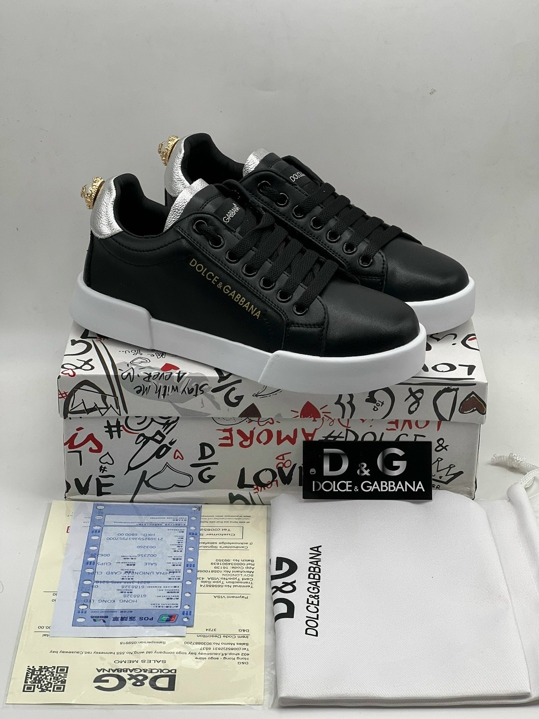 кроссовки дольче габбана черные,черные женские кожаные кроссовки с логотипом portofino dolce&gabbana,кроссовки dolce&gabbana,кожаные кеды portofino dolce & gabbana,кроссовки дольче габбана 2026