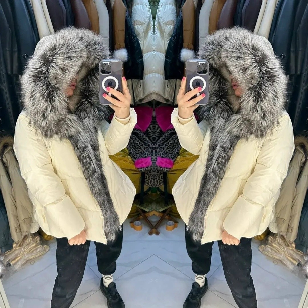 пуховик с натуральным мехом,пуховик женский с натуральным мехом,пуховик с мехом,модные куртки с натуральным мехом,куртка с мехом