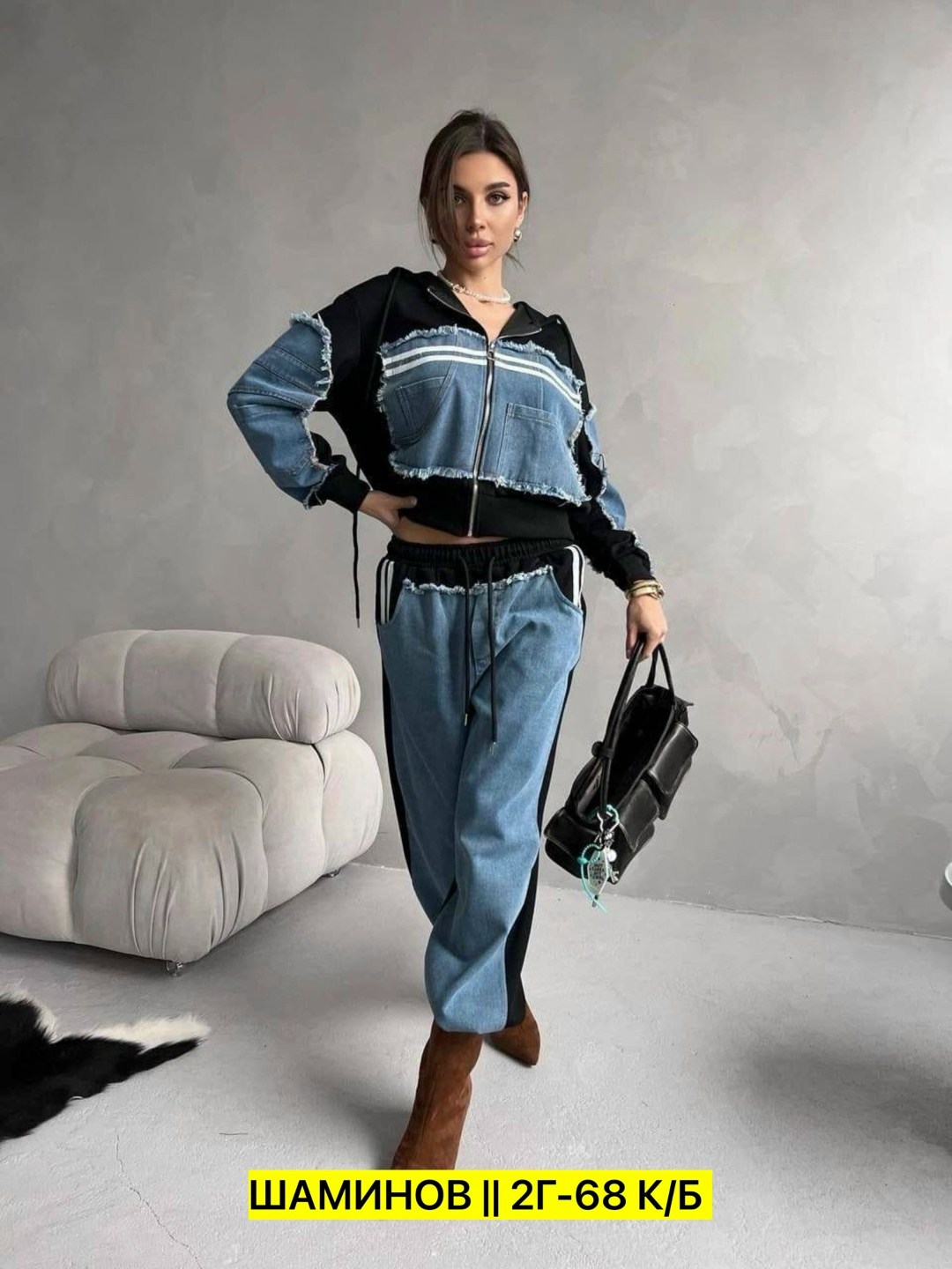 костюм джинсовый,спортивные костюмы женские,женские костюмы,стиль спорт шик