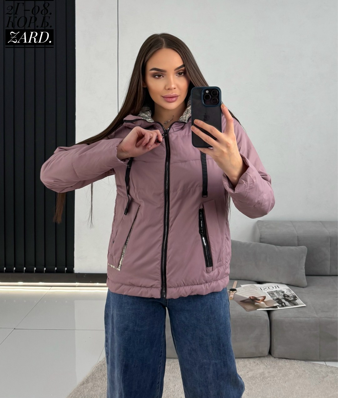 куртка женская весенняя с капюшоном короткая парка мята jozzy,куртка женская,куртка женская весенняя,женская демисезонная куртка,куртка демисезонная