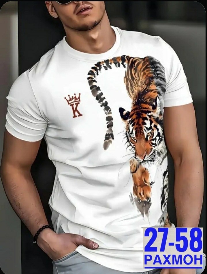 модные футболки мужские,футболки мужские,мужская футболка с принтом,футболки для мужчин,футболка мужская красная