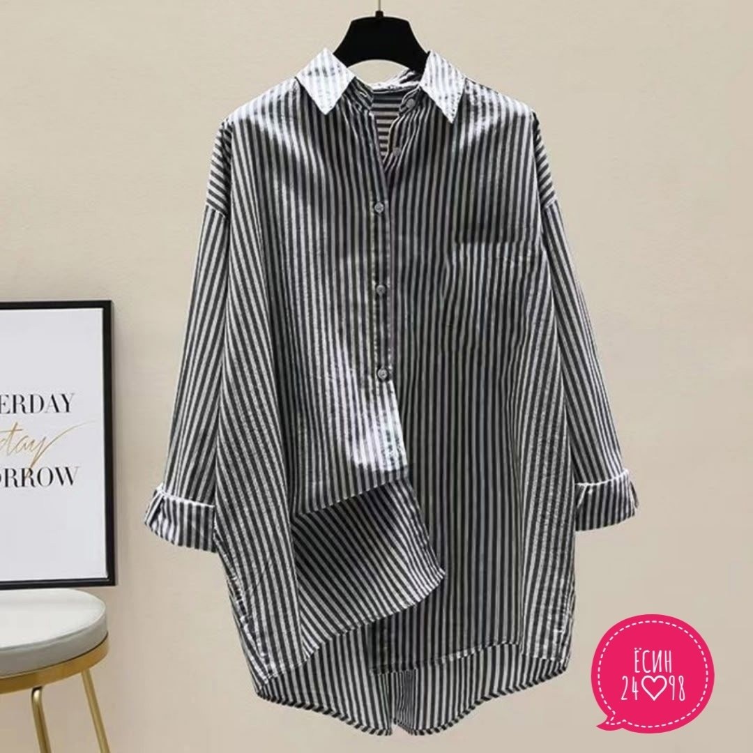 рубашка в полоску женская,полосатая рубашка,полосатая женская рубашка,женская свободная рубашка корейский стиль,рубашка в полоску