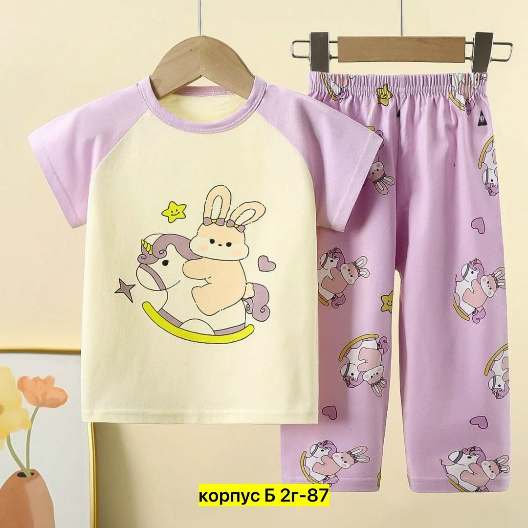 пижама для малыша,комплект одежды для девочек,детская пижама хлопок boo 116,пижамы девочки,пижама из хлопка детская
