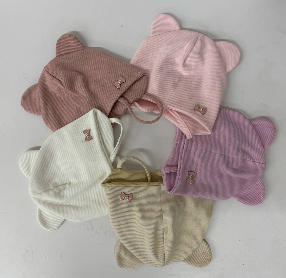 шапка для новорожденного с ушками на завязках,шапка для новорожденного,шапочка для новорожденного,шапочка для новорожденного с ушками,шапочка для малыша